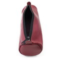 Bordovo červený kožený jednokomorový peračník 611-5020-60/40