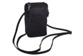 Dámska kožená crossbody kabelka čierna 2511538