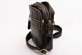 Pánske kožené crossbody čierny hunter 250849