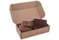 Rybársky darčekový set sumec 320 - pánska peňaženka 2911908-28 a pánsky opasok 736