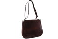 Dámska kožená crossbody kabelka hnedá 250710