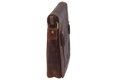 Pánske kožené crossbody tmavohnedý hunter 250836
