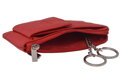 Kožená kľúčenka MERCUCIO červená 2511496