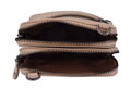 Dámska kožená crossbody kabelka Mercucio béžová 2511538