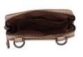 Dámska kožená crossbody kabelka Mercucio béžová 2511539