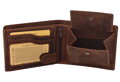 Elegantný darčekový set motorkár - pánska peňaženka 2911908 a pánsky opasok 747