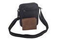 Pánske kožené crossbody čierna nappa 250586