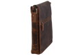Pánske kožené crossbody tmavohnedý hunter 250837