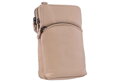 Dámska kožená crossbody kabelka Mercucio béžová 2511538