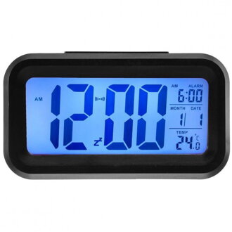 Budík XONIX - LCD - , snímač súmraku (do046b)