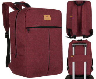 Materiałowy plecak podróżny z uchwytem na walizkę — Rovicky