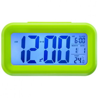 Budík XONIX - LCD - , snímač súmraku (do046e)