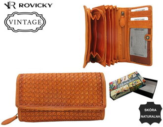 Portfel damski skórzany R-N22-ZPT