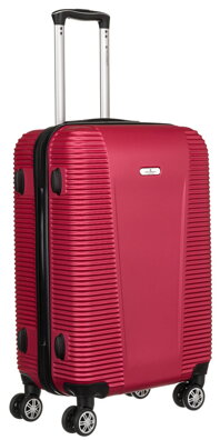 Średnich rozmiarów walizka podróżna z tworzywa ABS+ — Peterson