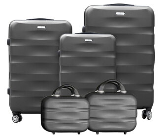 Zestaw walizek i kuferków z tworzywa ABS+ — Peterson