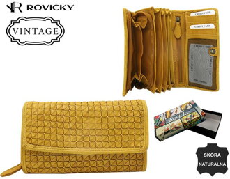 Portfel damski skórzany R-N22-ZPT