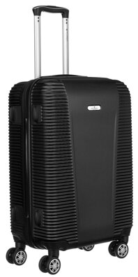 Średnich rozmiarów walizka podróżna z tworzywa ABS+ — Peterson