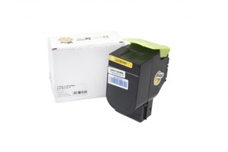Lexmark kompatibilná tonerová náplň 80C2SY0, 802SY, 2000 listov (Orink white box), žltá