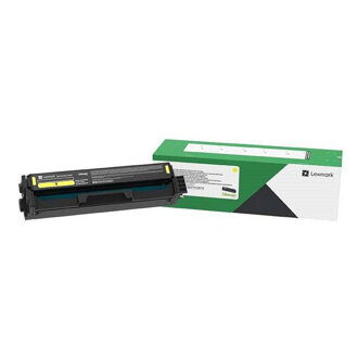 Lexmark originál toner C3220Y0, yellow, 1500str., return, Lexmark C3224dw, C3326dw, MC3224, O, žltá