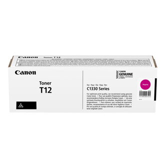 Canon originál toner T12, magenta, 5300str., 5096C006, Canon i-SENSYS X C1333, O, purpurová