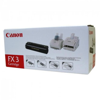 Canon originál toner FX3, black, 2700str., 1557A003, Canon L-300, 350, 260i, 280, 300, Multipass L-90, 60, O, čierna