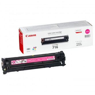 Canon originál toner CRG716, magenta, 1500str., 1978B002, Canon LBP-5050, 5050n, MF-8050, O, purpurová
