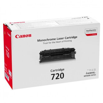 Canon originál toner CRG720, black, 5000str., 2617B002, Canon MF-6680, O, čierna