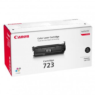 Canon originál toner CRG723, black, 5000str., 2644B002, Canon LBP-7750Cdn, O, čierna