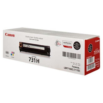 Canon originál toner CRG731H, black, 2400str., 6273B002, high capacity, Canon LBP-7100Cn, 7110Cw, MF 8280Cw, O, čierna