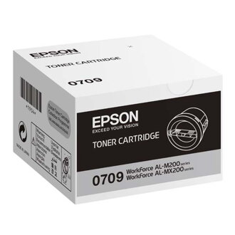 Epson originál toner C13S050709, black, 2500str., Epson AcuLaser M200, MX200, O, čierna