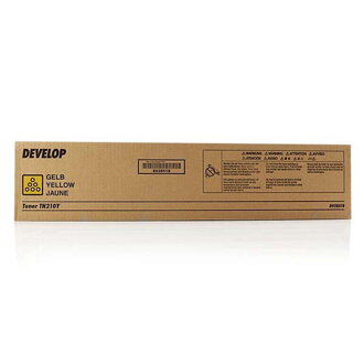 Develop originál toner 8938518, yellow, 12000str., TN-210Y, Develop Ineo +250, 260g, O, žltá