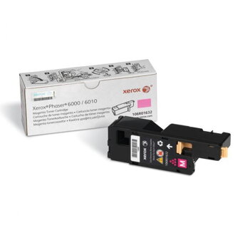 Xerox originál toner 106R01632, magenta, 1000str., východná Európa, Xerox Phaser 6000, 6010, O, purpurová