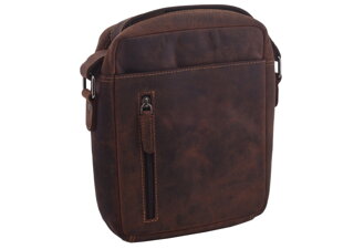 Pánske kožené crossbody sandal 250907