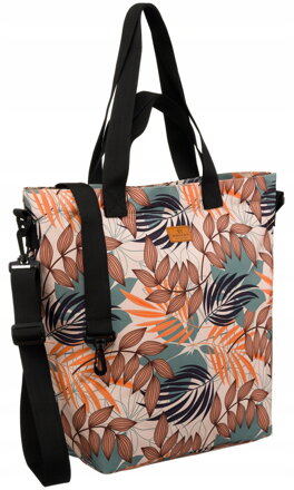 Pohodlný dámsky shopper z polyesteru - Rovicky