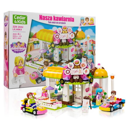 Sada blokov: Naša kaviareň - Cedar4Kids