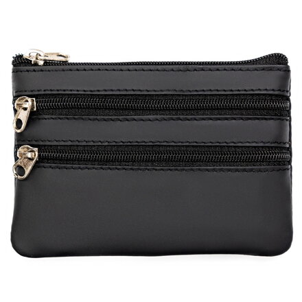 Skórzane, czarne etui na klucze Skórzane, czarne etui na klucze