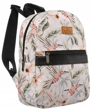 Vzorovaný, mestský dámsky ruksak - Rovicky