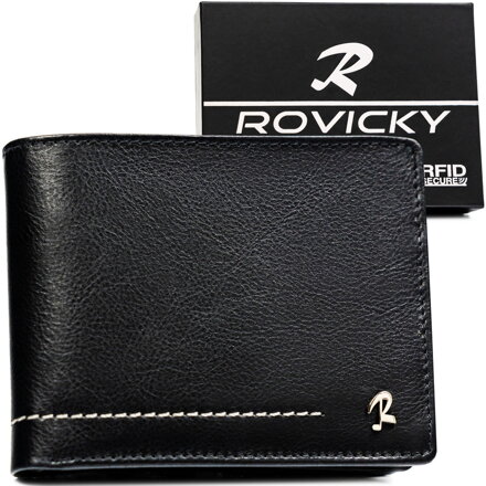 Elegantná pánska peňaženka z prírodnej kože - Rovicky