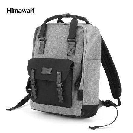 Sivo-čierny ruksak s priehradkami na 15'' laptop - Himawari