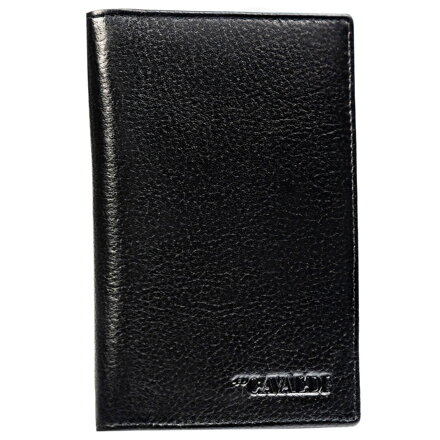 Czarne etui na karty i paszport bez zapięcia zewnętrznego wykonane ze skóry naturalnej - 4U Cavaldi Czarne etui na karty i paszport bez zapięcia zewnętrznego wykonane ze skóry naturalnej - 4U Cavaldi