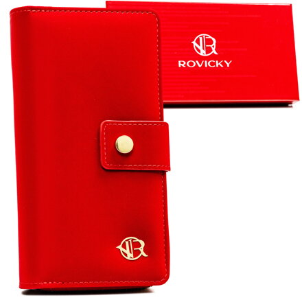 Klasická dámska peňaženka z ekologickej kože - Rovicky