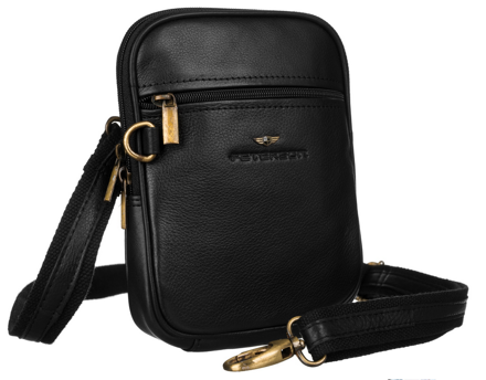Kožená pánska crossbody taška Peterson
