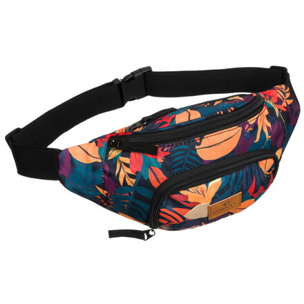 Nerka damska z poliestru pokryta roślinnym wzorem - Rovicky