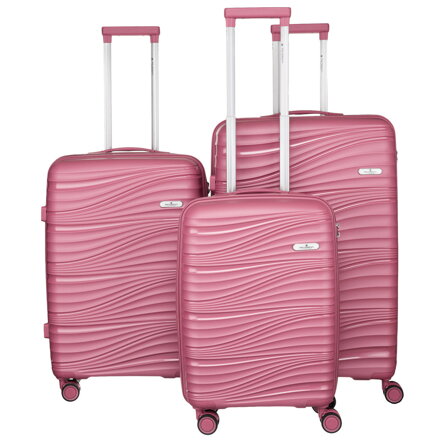 Zestaw walizek z organizerem na suwak - Peterson Zestaw walizek z organizerem na suwak - Peterson