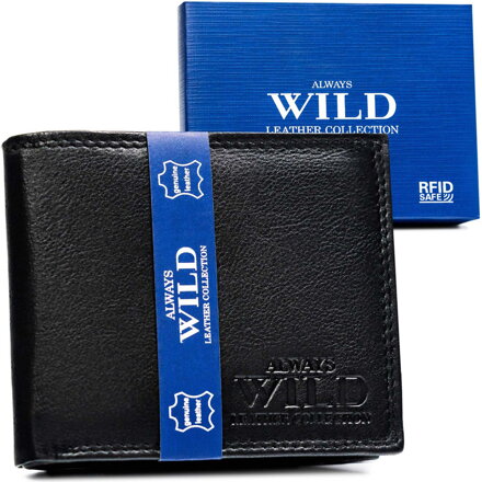 Klasická pánska peňaženka na karty a doklady s RFID - Always Wild