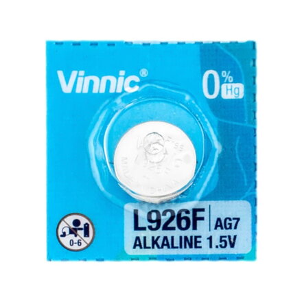 Alkalická batéria Vinnic LR926/395/AG7