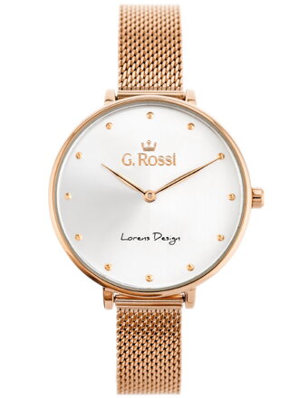 Dámske hodinky G. ROSSI - 11890B3-3D3 (zg884c)  + BOX