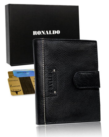Pánska kožená peňaženka — Ronaldo