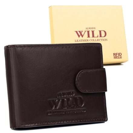 Praktická kožená pánska peňaženka — Always Wild