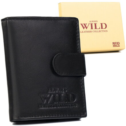 Kožená peňaženka na zapínanie— Always Wild